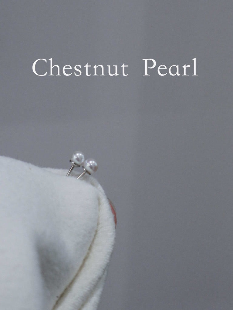 mini baby pearl earring