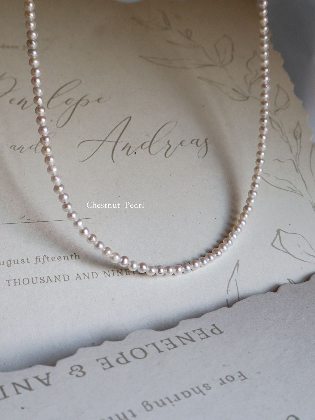 2-3mm Baby Freshwater Pearl Necklace