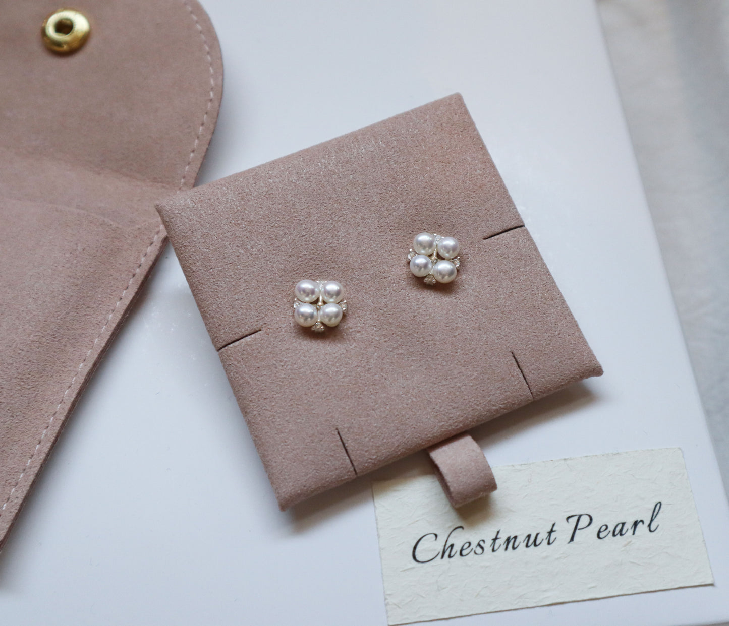 Four-Leaf Clover Stud Earrings