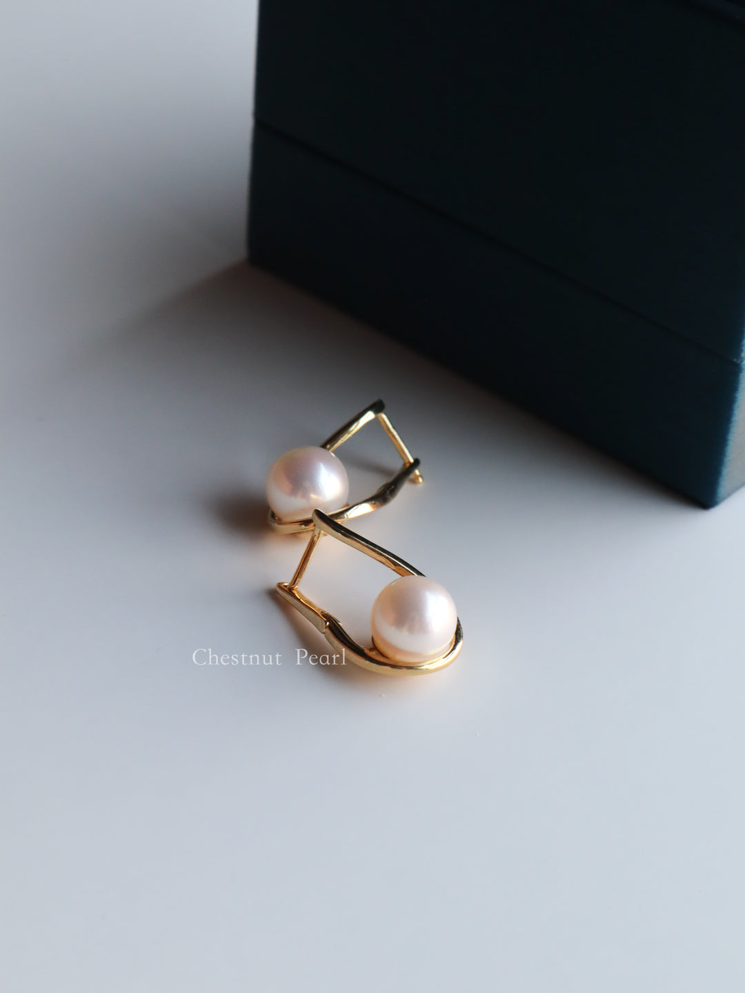 Layered Mismatched Earrings with Freshwater Pearls