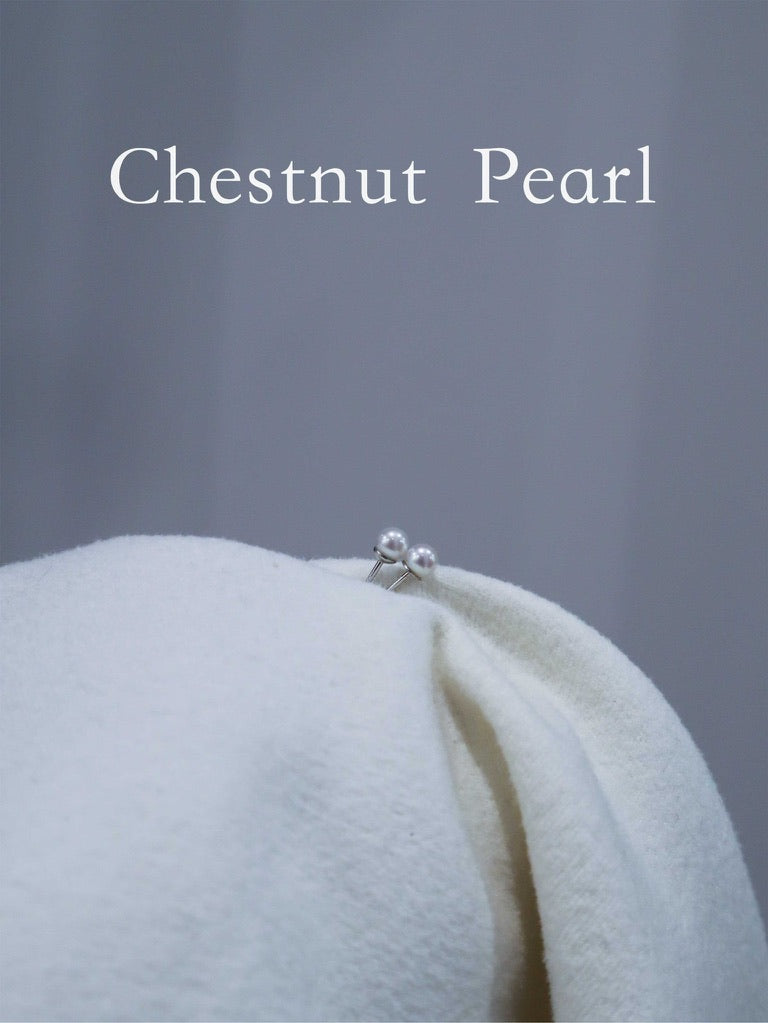 mini baby pearl earring