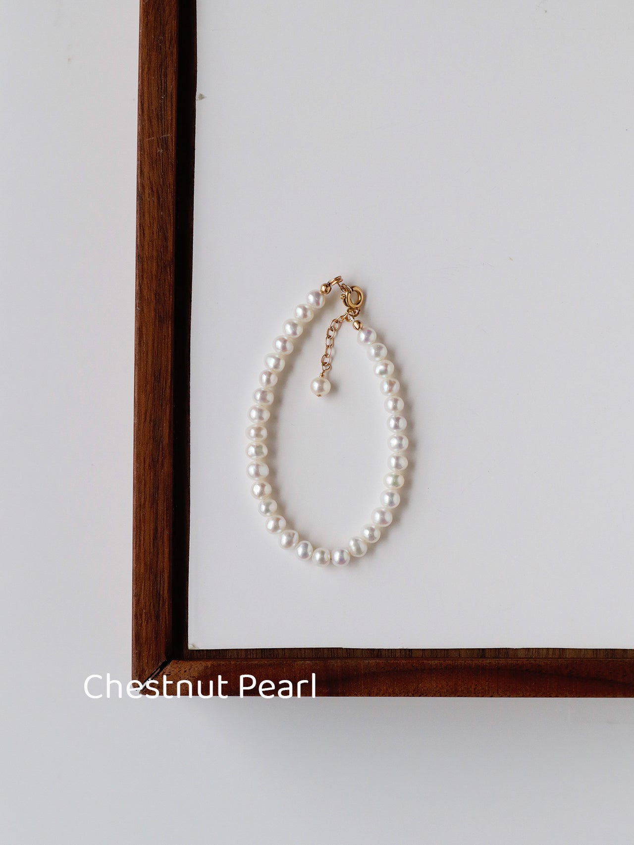 Athena's Whimsy: Baby Pearl Bracelet - 4-4.5mm Oval Pearls