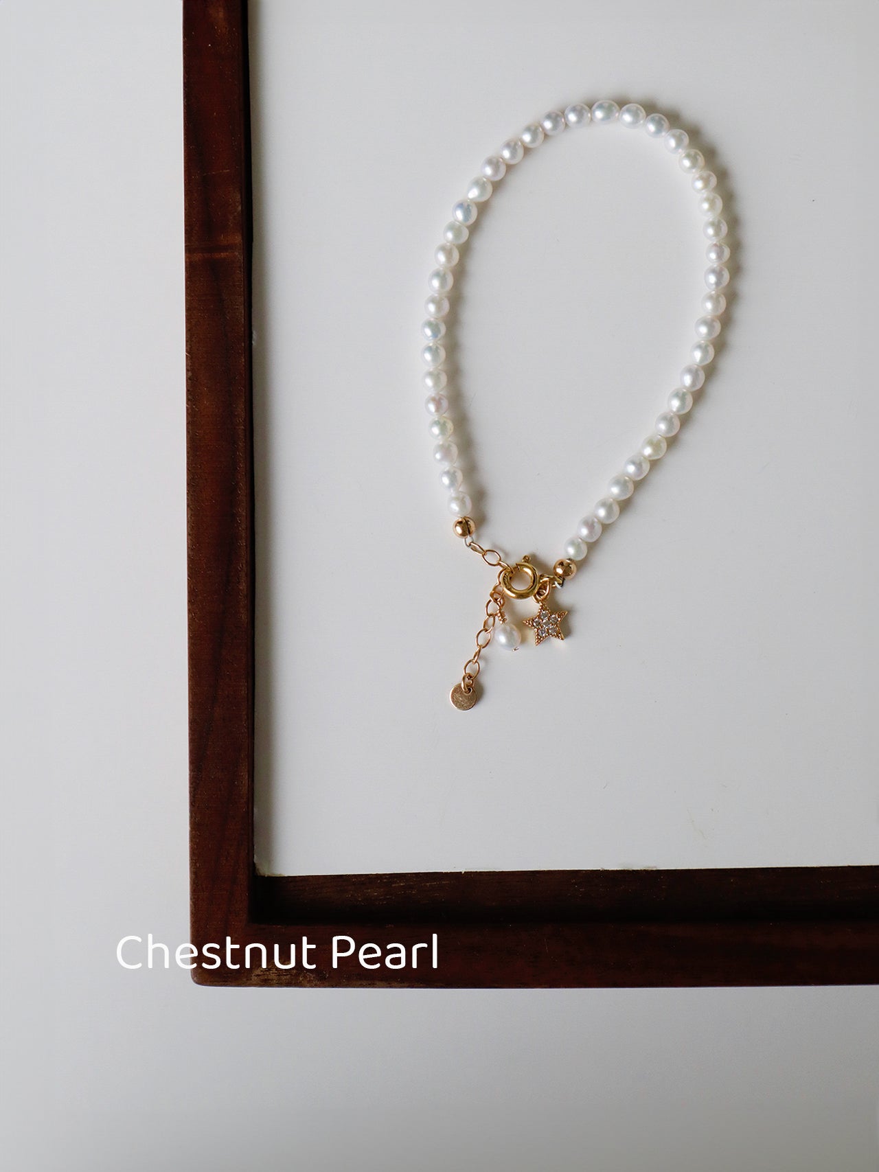 Starry Night Pearl Bracelet 3-3.5mm