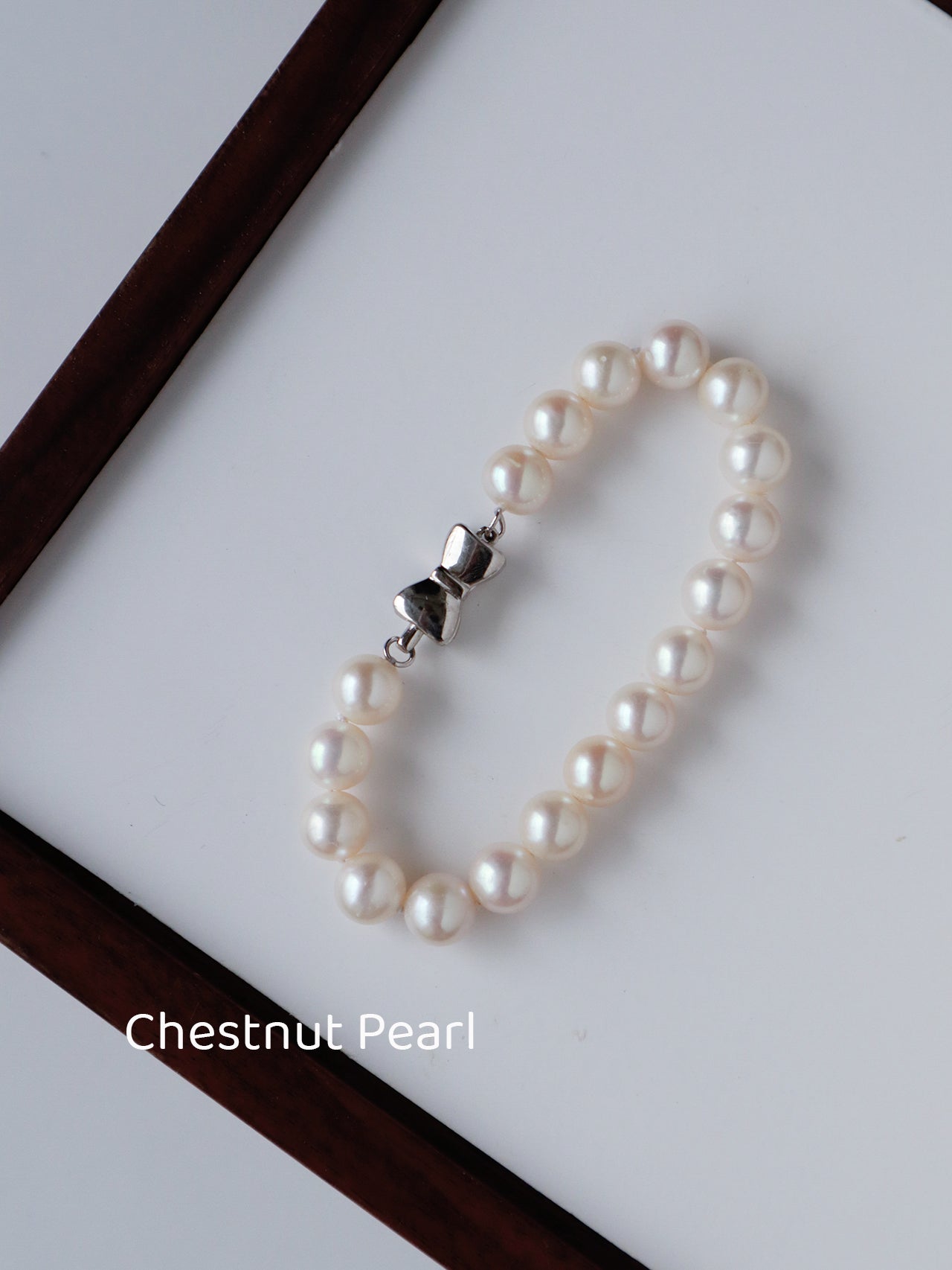 Bow Pearl Bracelet 6-7mm