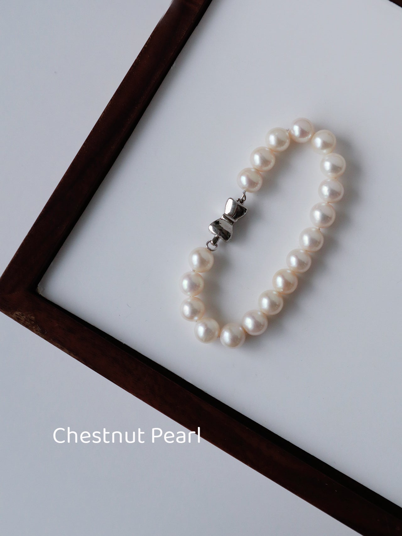 Bow Pearl Bracelet 6-7mm