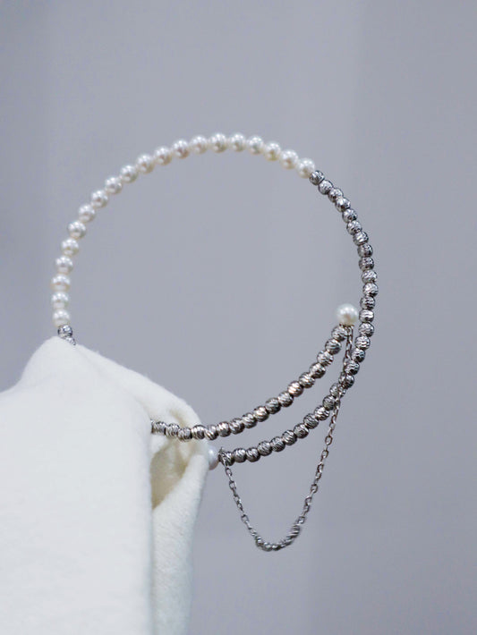 Silver Baby Pearl Bracelet