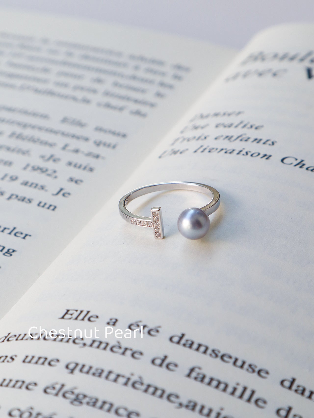 CALYPSO- SALTWATER AKOYA PEARL RING