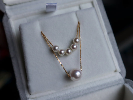 18K Solid Gold Akoya Sea Pearl