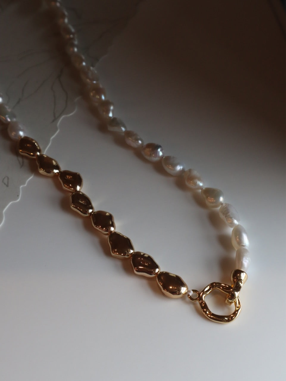 Baroque Pearl Necklace