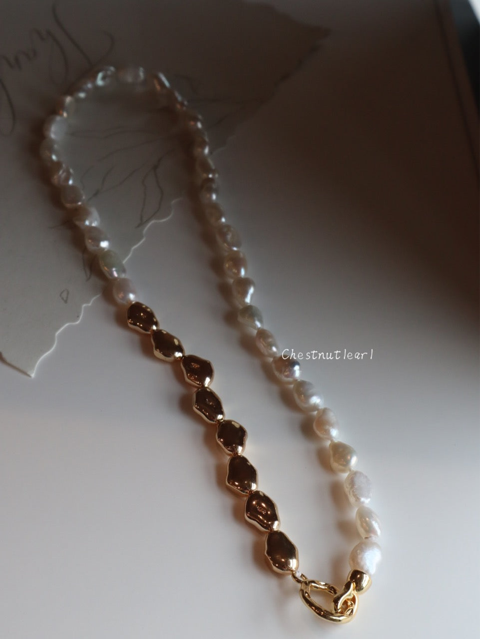 Baroque Pearl Necklace