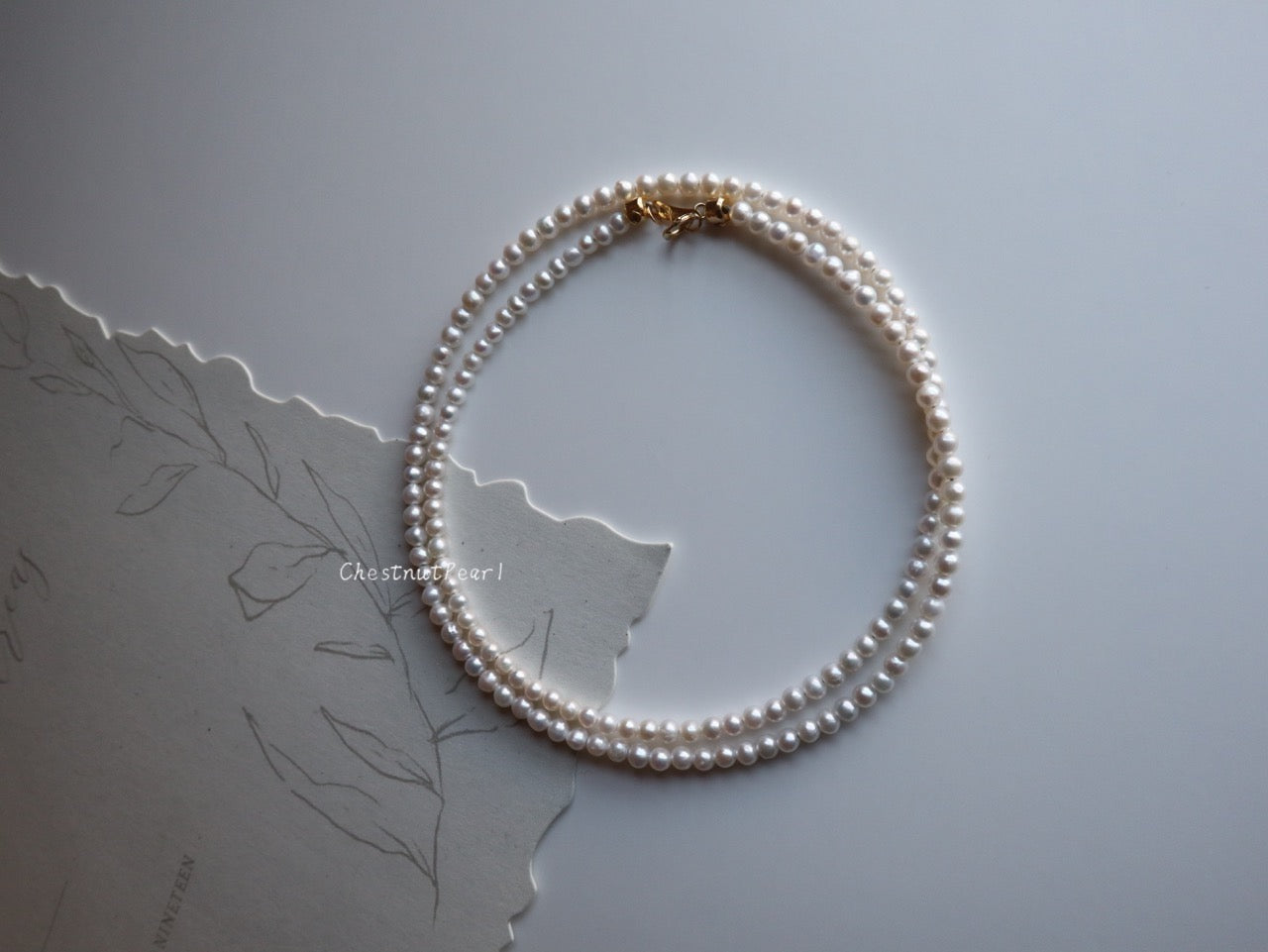 2-3mm Baby Freshwater Pearl Necklace