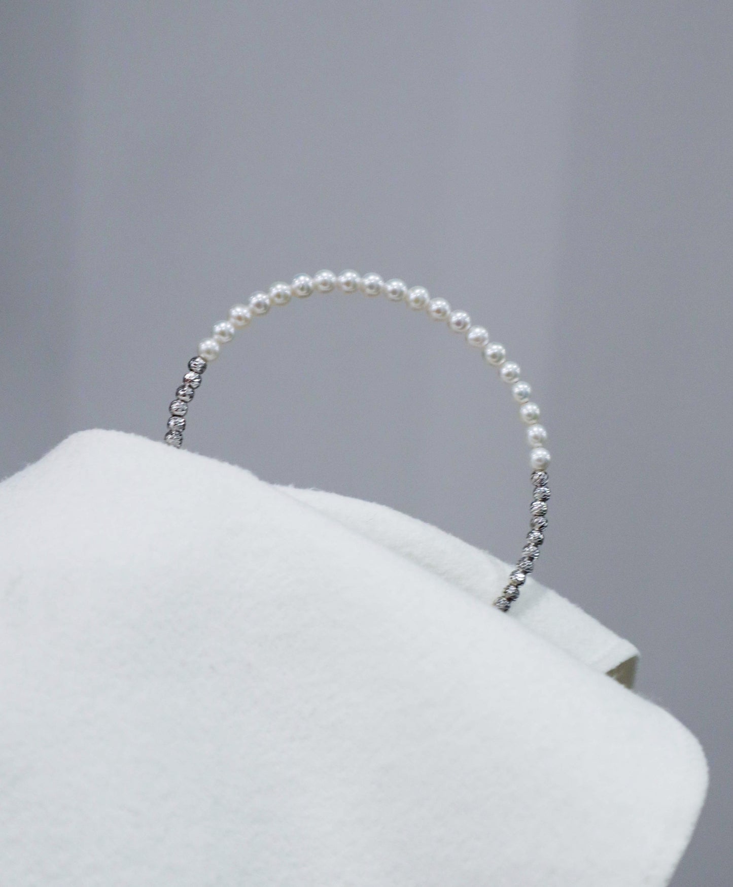 Silver Baby Pearl Bracelet