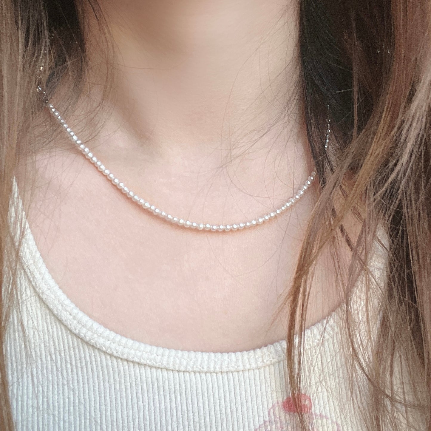 2-3mm Baby Freshwater Pearl Necklace