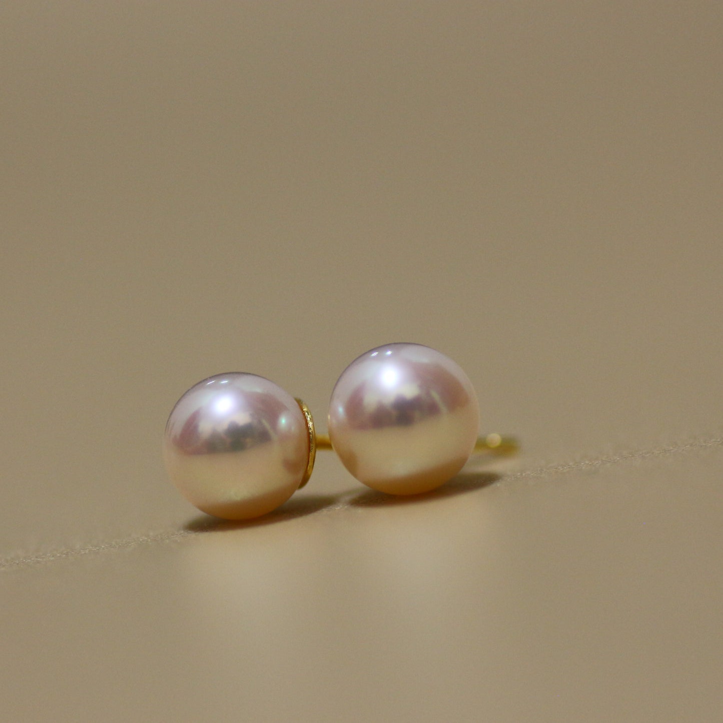 Silver pearl 6-6.5 Earring