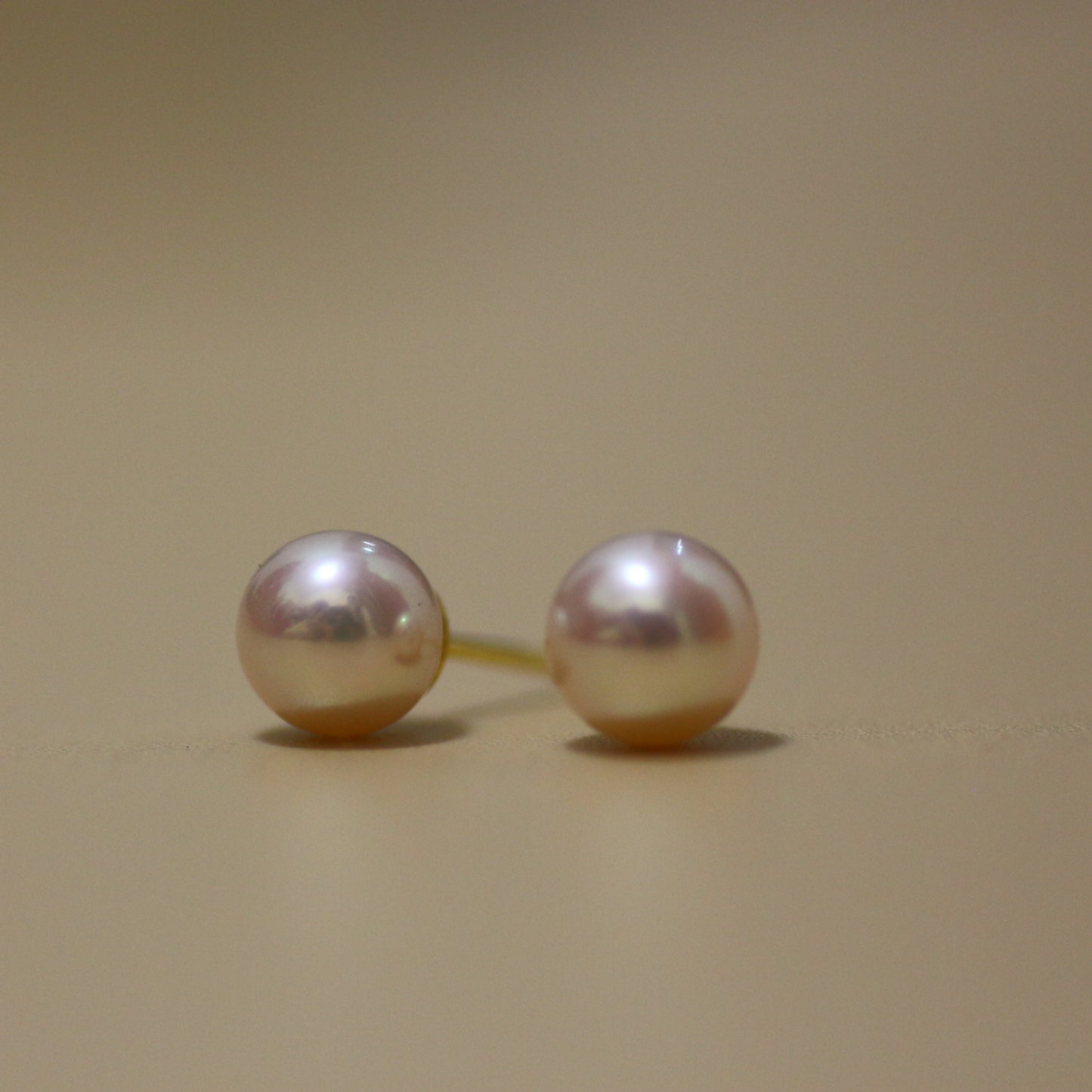 Silver pearl 6-6.5 Earring