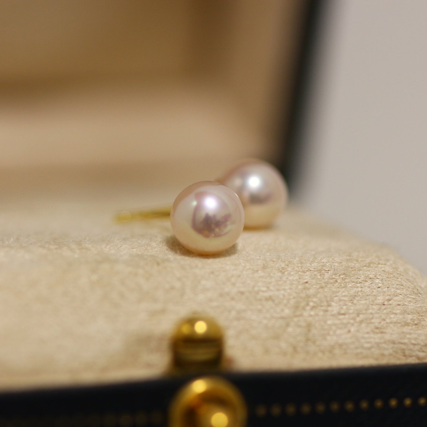 Silver pearl 6-6.5 Earring